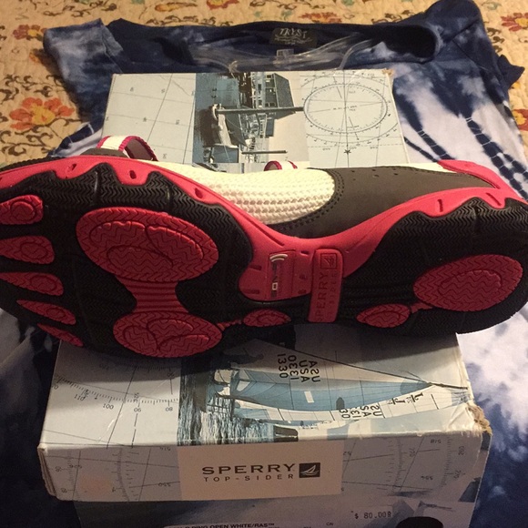 Sperry Son-R-Ping Open WhiteRAS size 9m - Picture 4 of 5